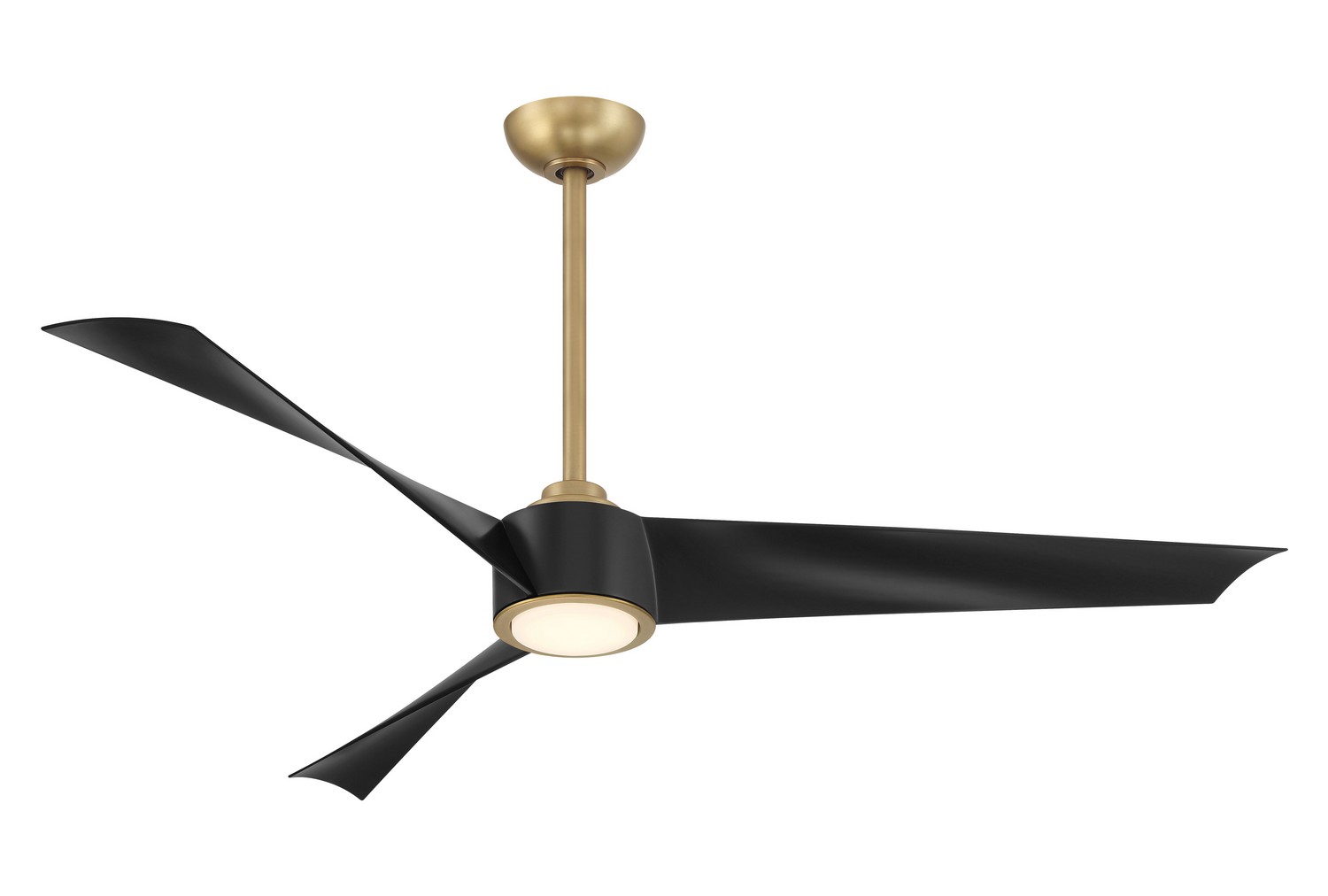 Legacy Brass Coal 56" Ceiling Fan from the Pike Collection
