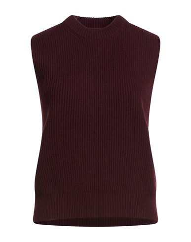 Woman Sweater Burgundy Size 8 Cashmere