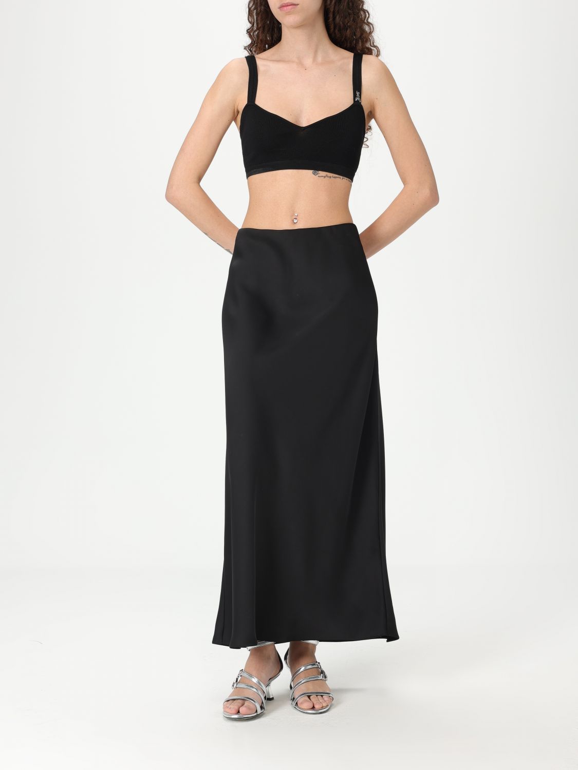 Skirt Woman color Pink