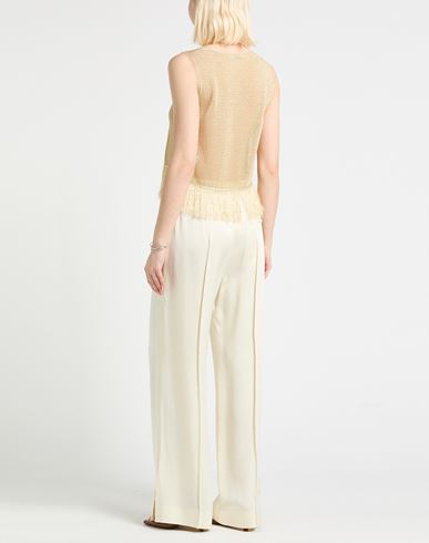 Woman Top Sand Size 6 Viscose, Metallic fiber