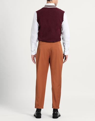 Man Pants Brown Size 28 Polyester, Viscose, Elastane