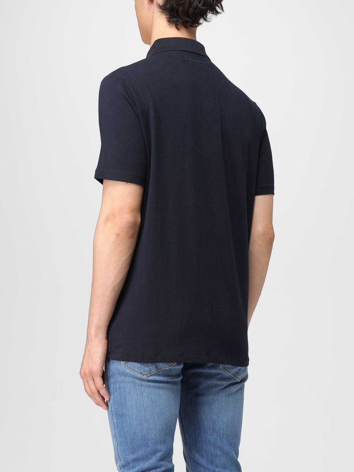 Polo Shirt KARL LAGERFELD Men color Blue