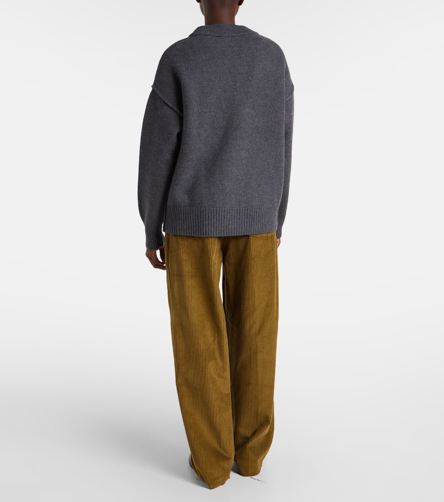 Ami de Caur virgin wool cardigan