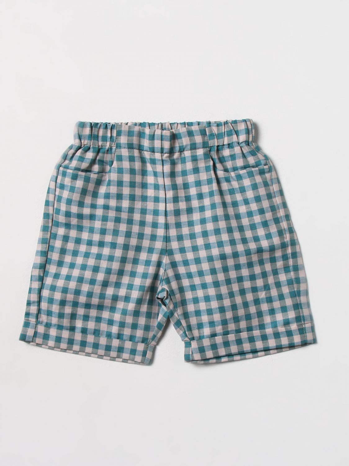 Shorts Kids color Green