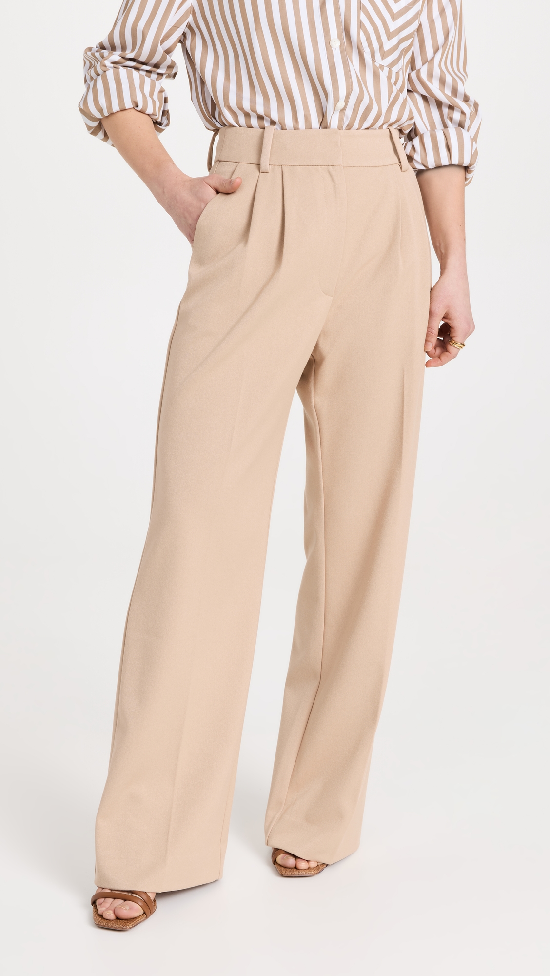 The Favorite Pants Petite Beige