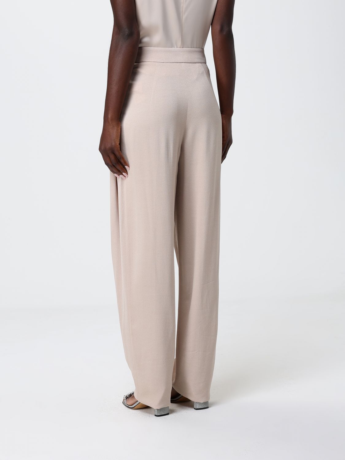 Pants Woman color Beige