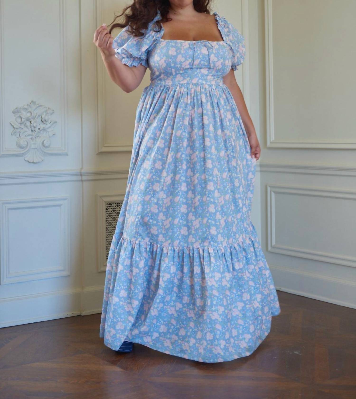 Terrace Maxi Dress In Picnic