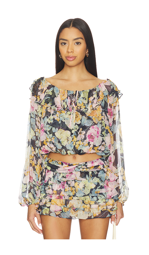 Amanda Uprichard Millie Top in Black. - XL also in L, M