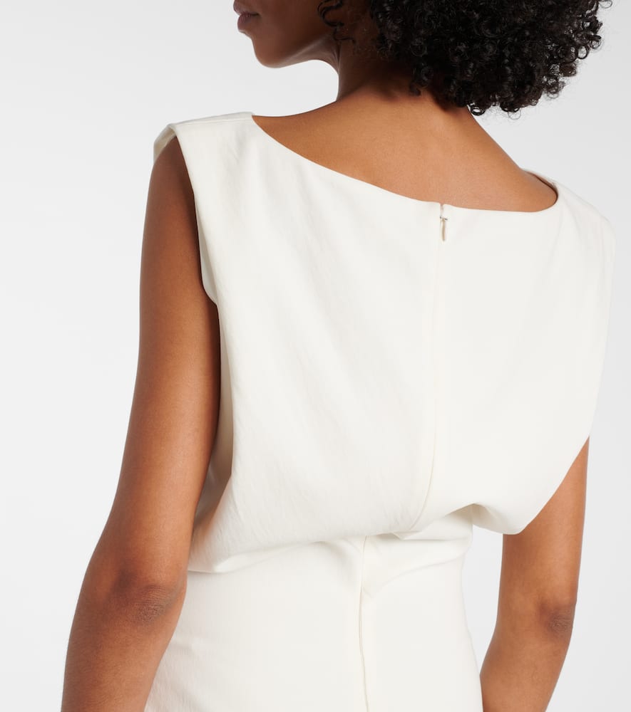 Toma cotton canvas minidress