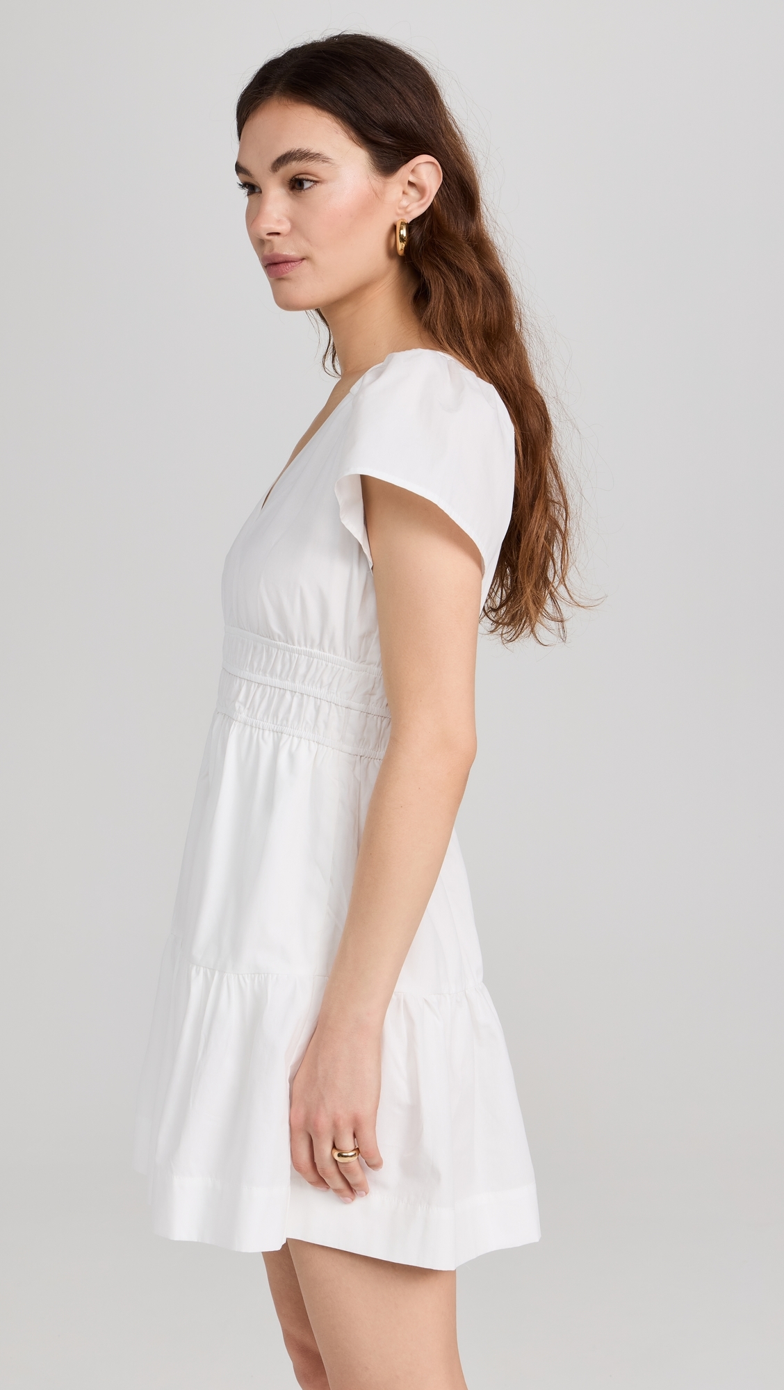 Flutter Dress White