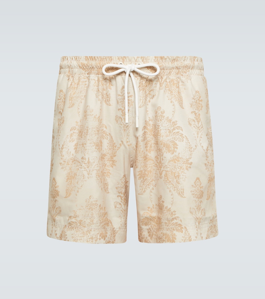 Printed swim shorts
