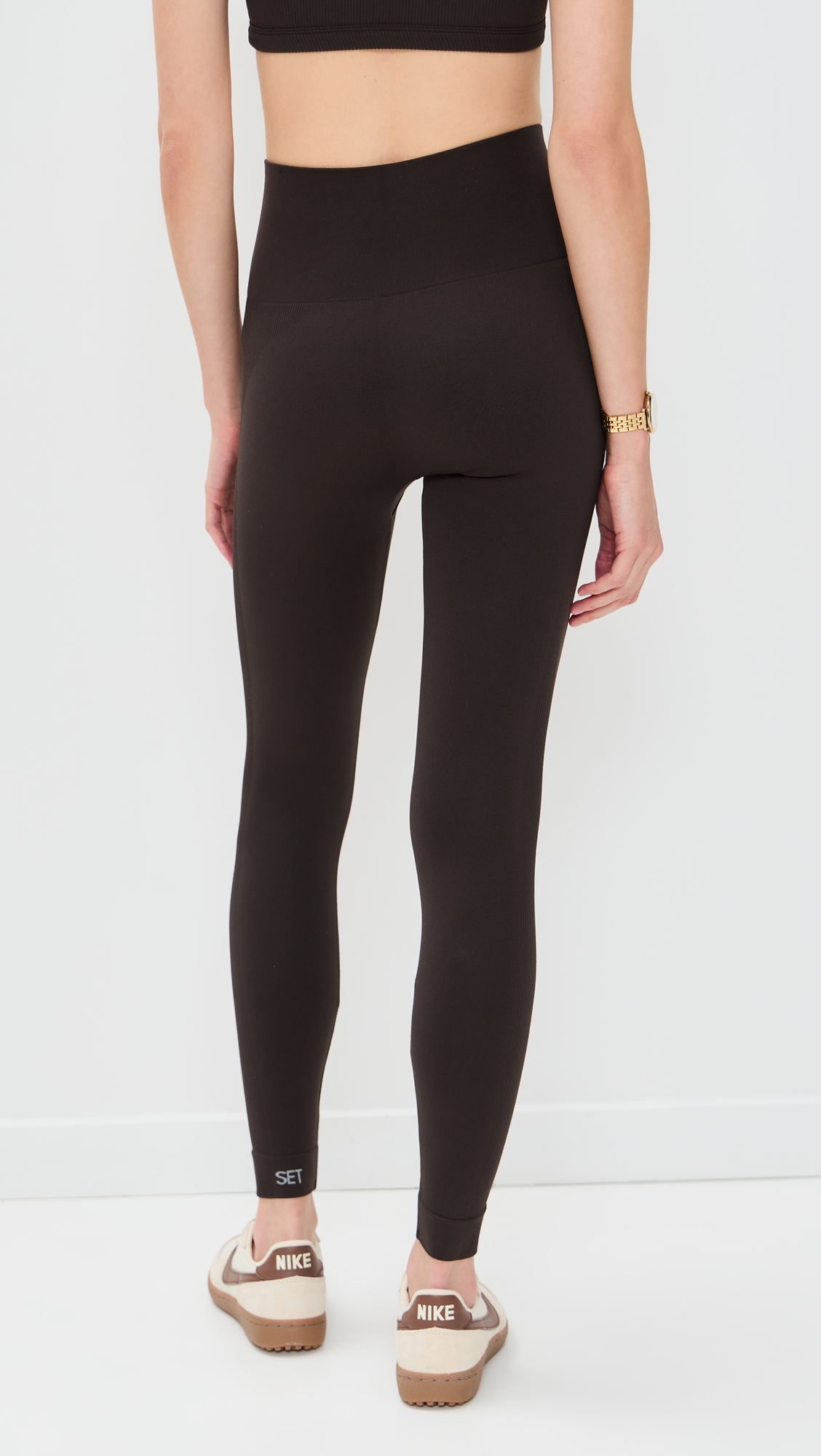 SET Power High Rise Leggings Espresso