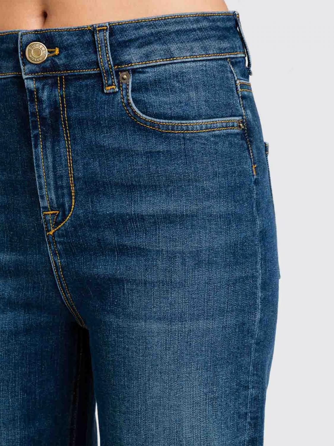 Jeans Woman color Denim