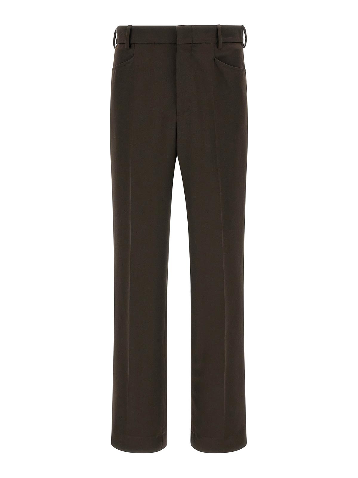 El Niño Pants Brown Polyester - Men