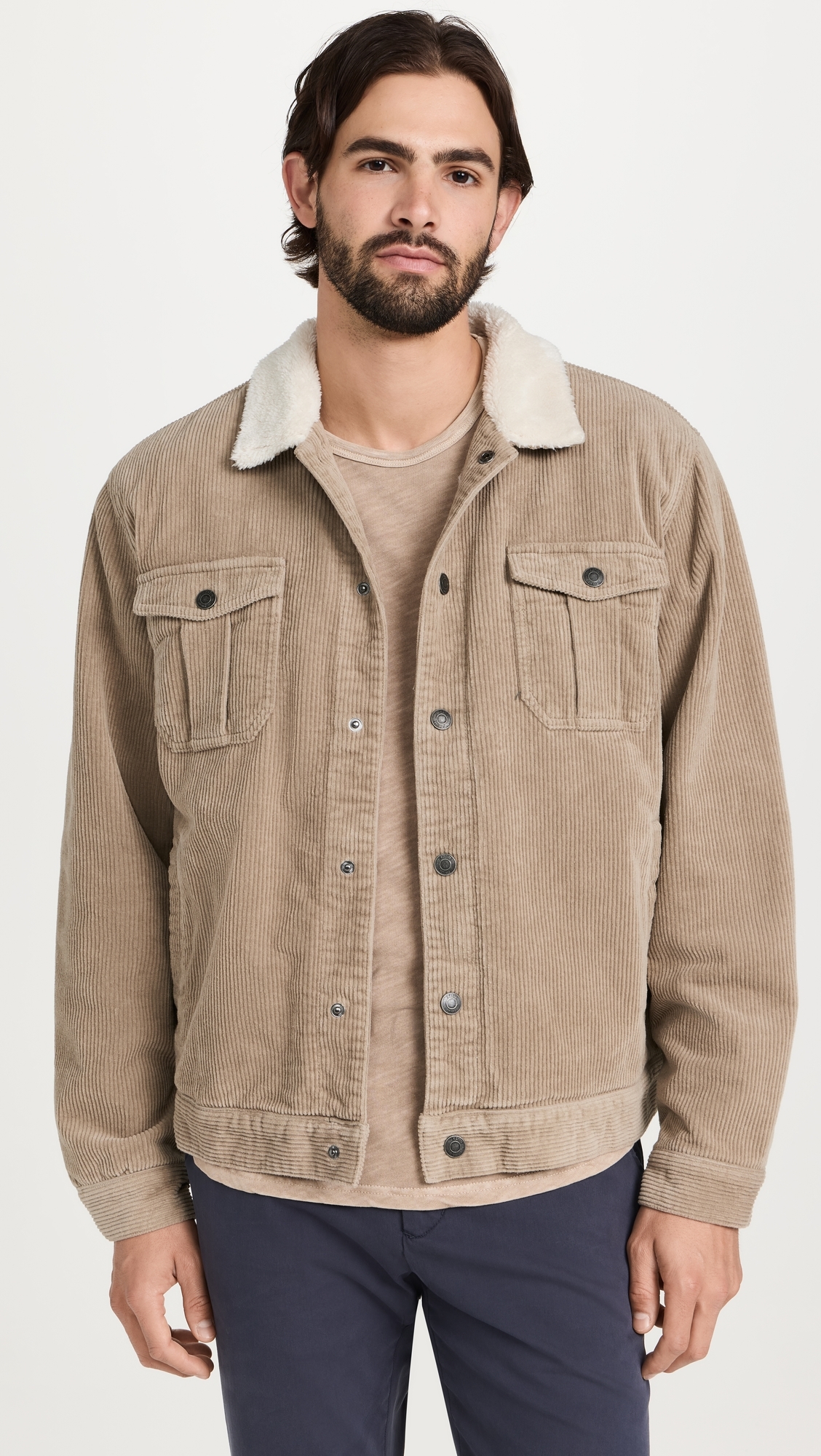 Harris Corduroy Jacket Aluminum