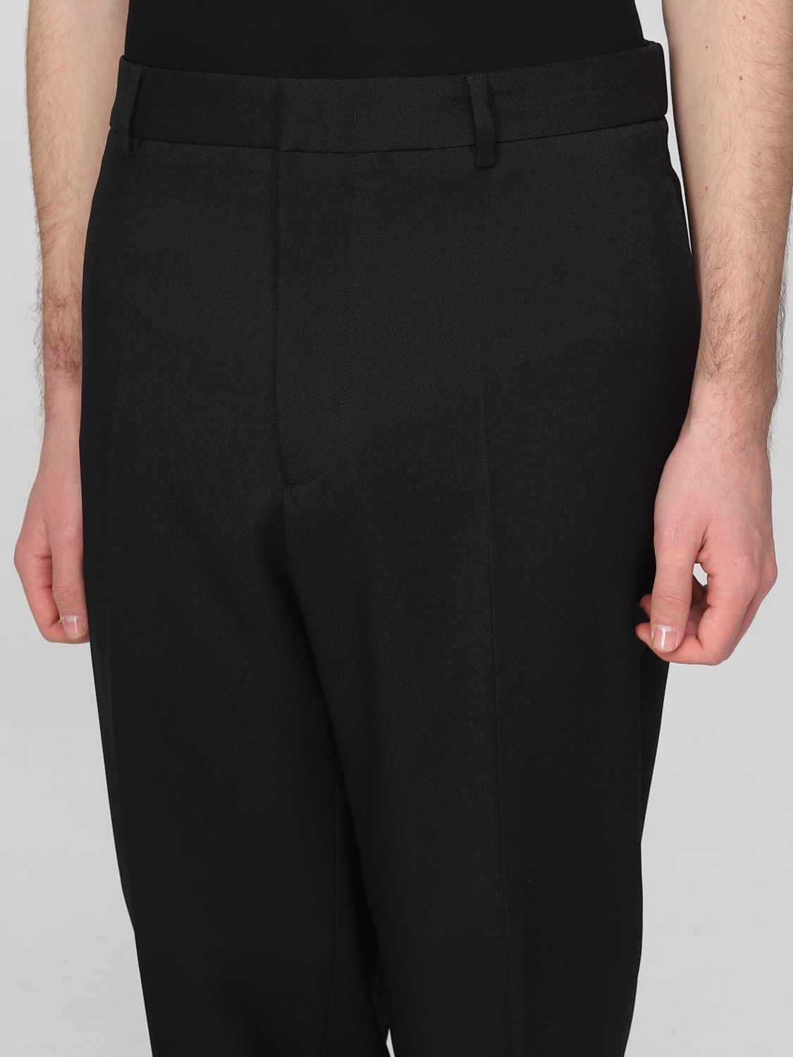Pants Men color Black