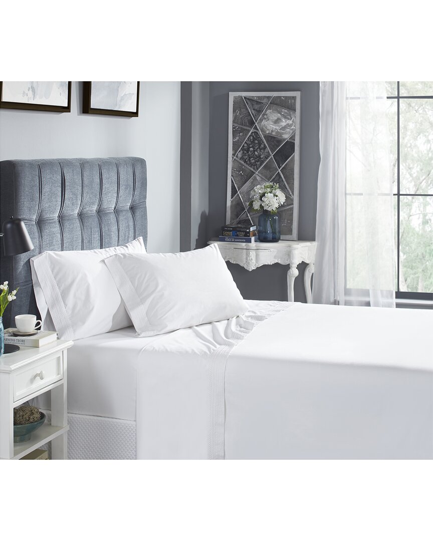 Olivia Cotton Percale 300 Thread Count Sheet Set