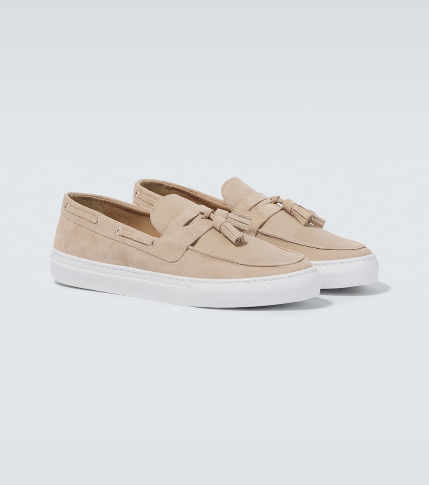 Frescobol Carioca Monta tassel suede loafers