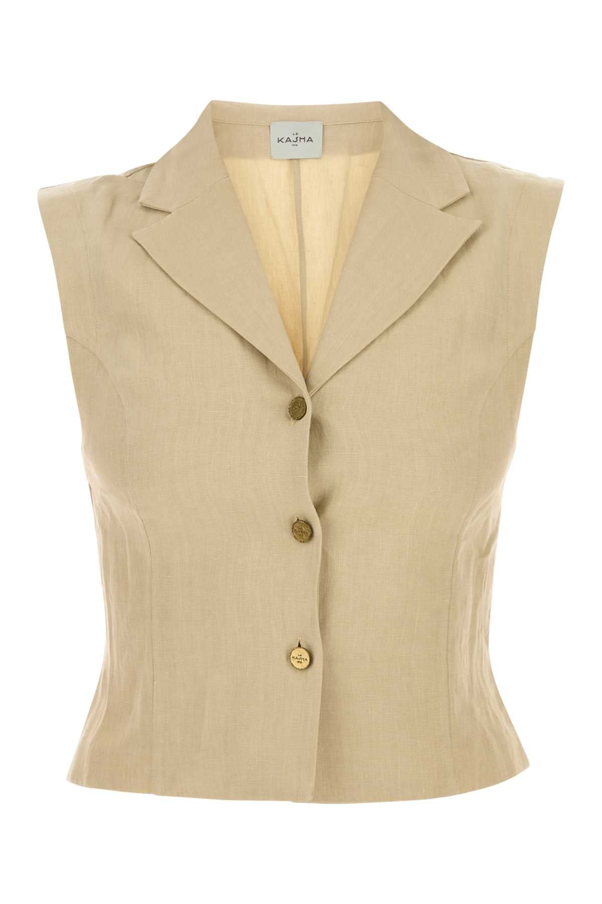 Vest — Beige