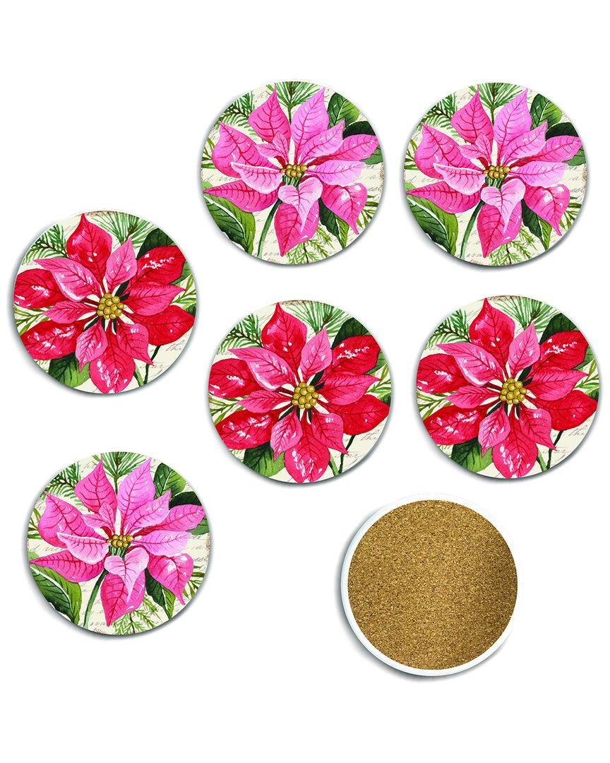 6pc Ceramic Coaster Set