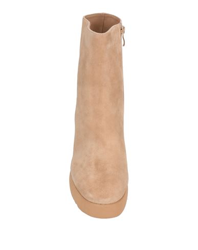 Woman Ankle boots Beige Size 7 Leather