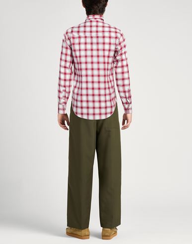 Man Shirt Red Size 15 ½ Cotton
