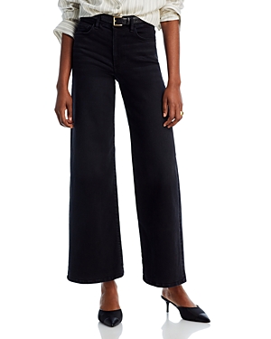 Le Slim High Rise Palazzo Jeans in Blackthorn