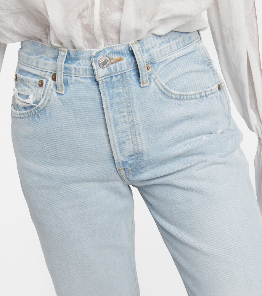 '90s high-rise straight jeans
