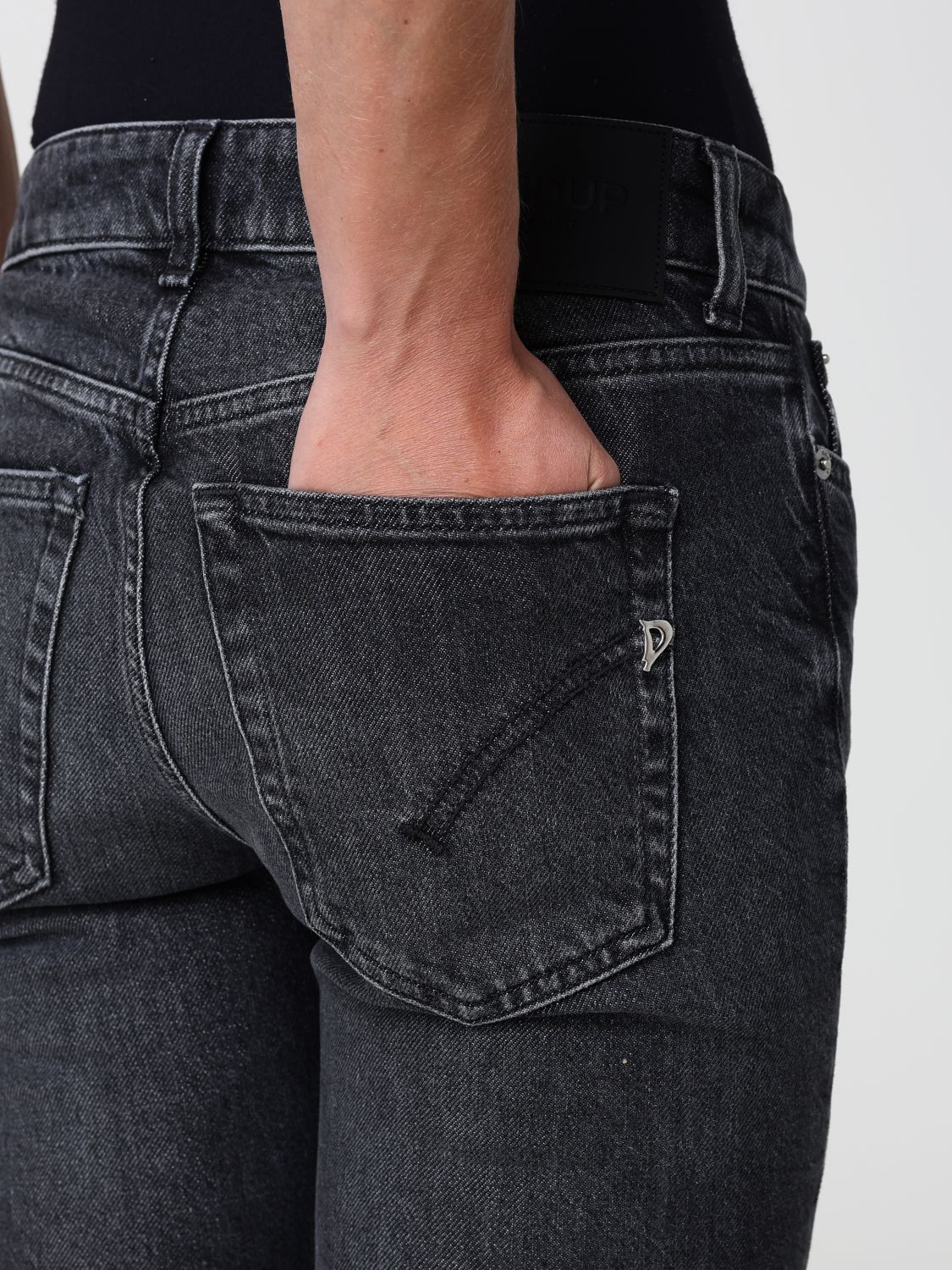 Jeans Woman color Black