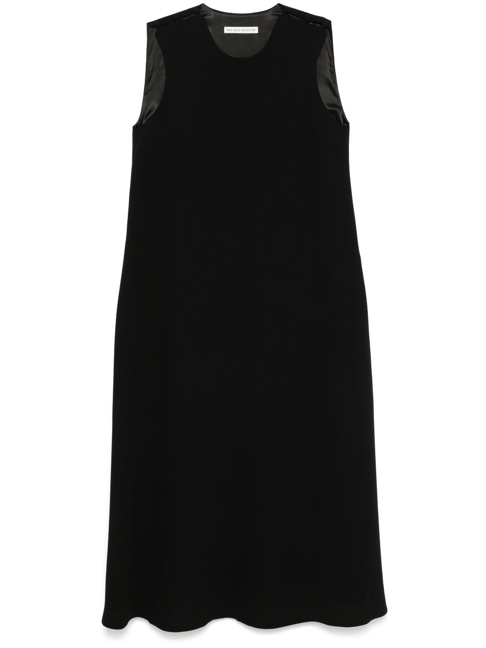 Crepe maxi dress - Black