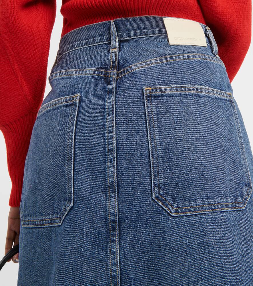 Citizens of Humanity Anouk denim midi skirt