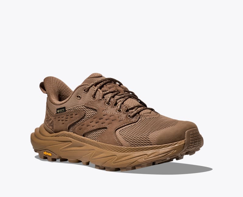 HOKA Men's Anacapa 2 Low GTX Shoes in Rye/Bark