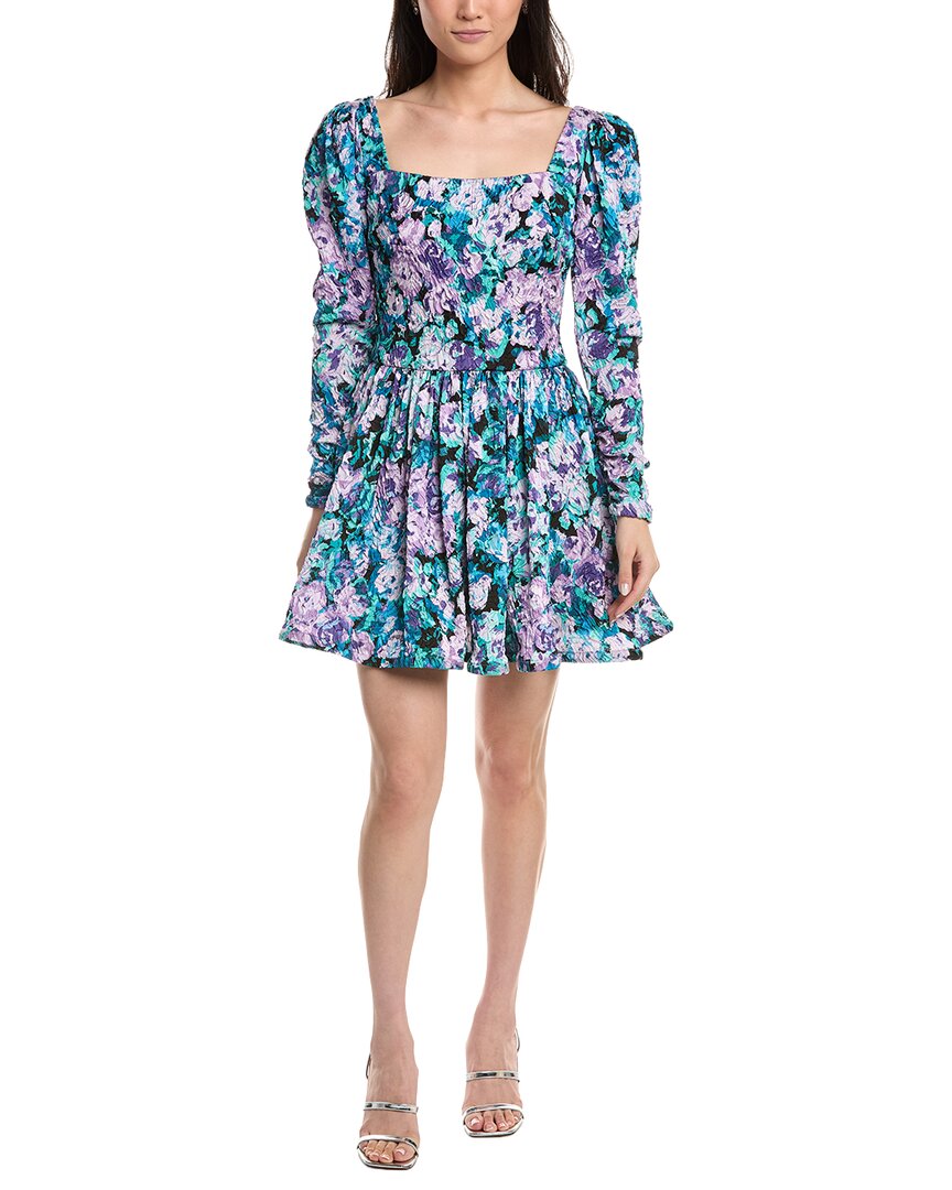 Harlym Floral Print Mini Dress
