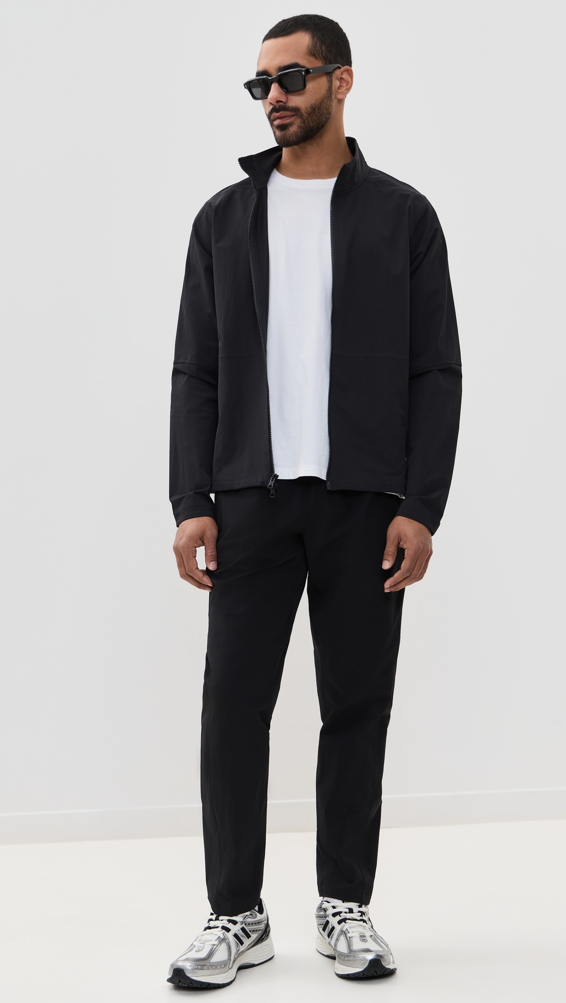 Reigning Champ Nylon Oxford Team Jacket Black