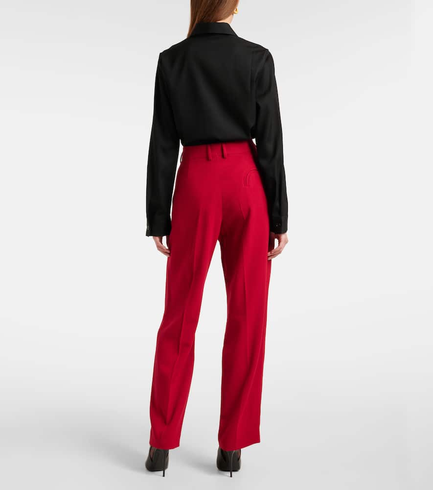 Blazé Milano Cool & Easy wool wide-leg pants