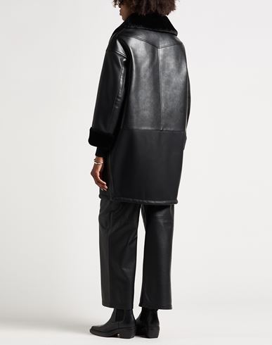 Junya Watanabe Comme Des Garçons Woman Coat Black Size S Polyurethane resin