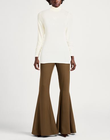 Woman Turtleneck Ivory Size L Viscose, Polyamide, Cashmere, Elastane