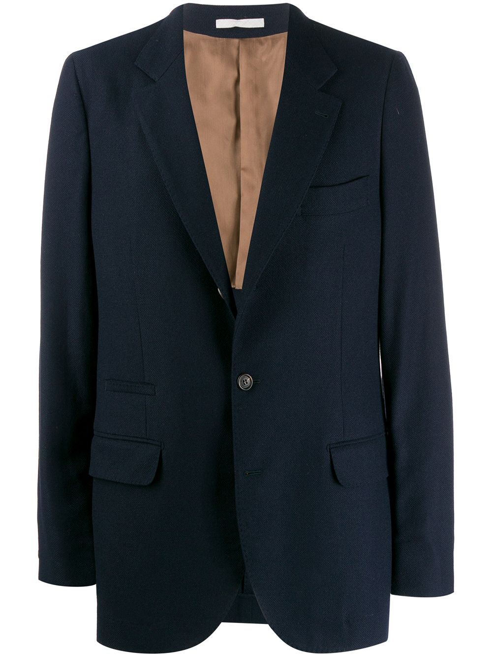 Brunello Cucinelli classic fitted blazer - Blue