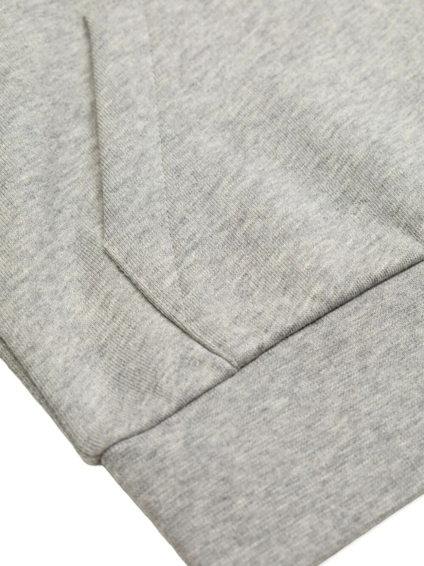 Boys Grey Logo Hoodie