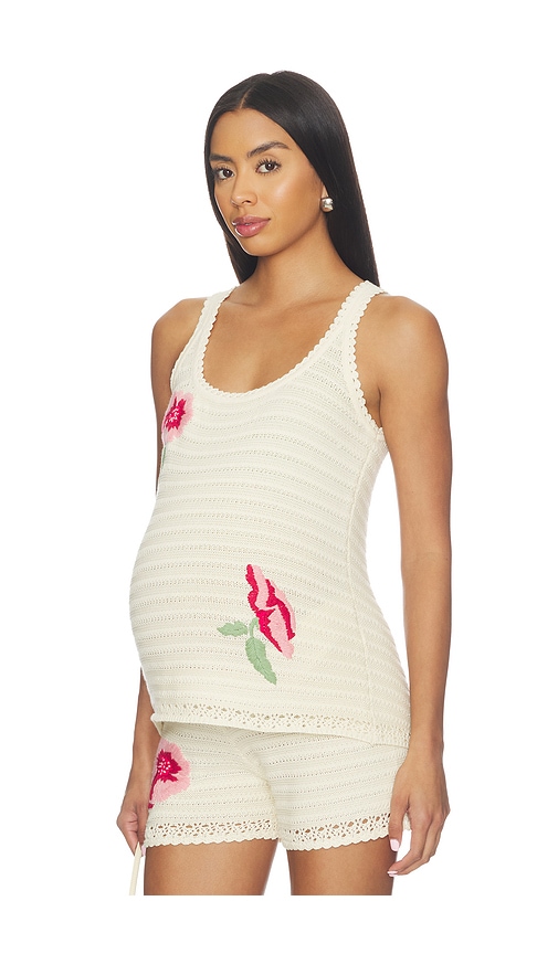 HATCH The Cecilia Tank Top in Sand. L also in XS