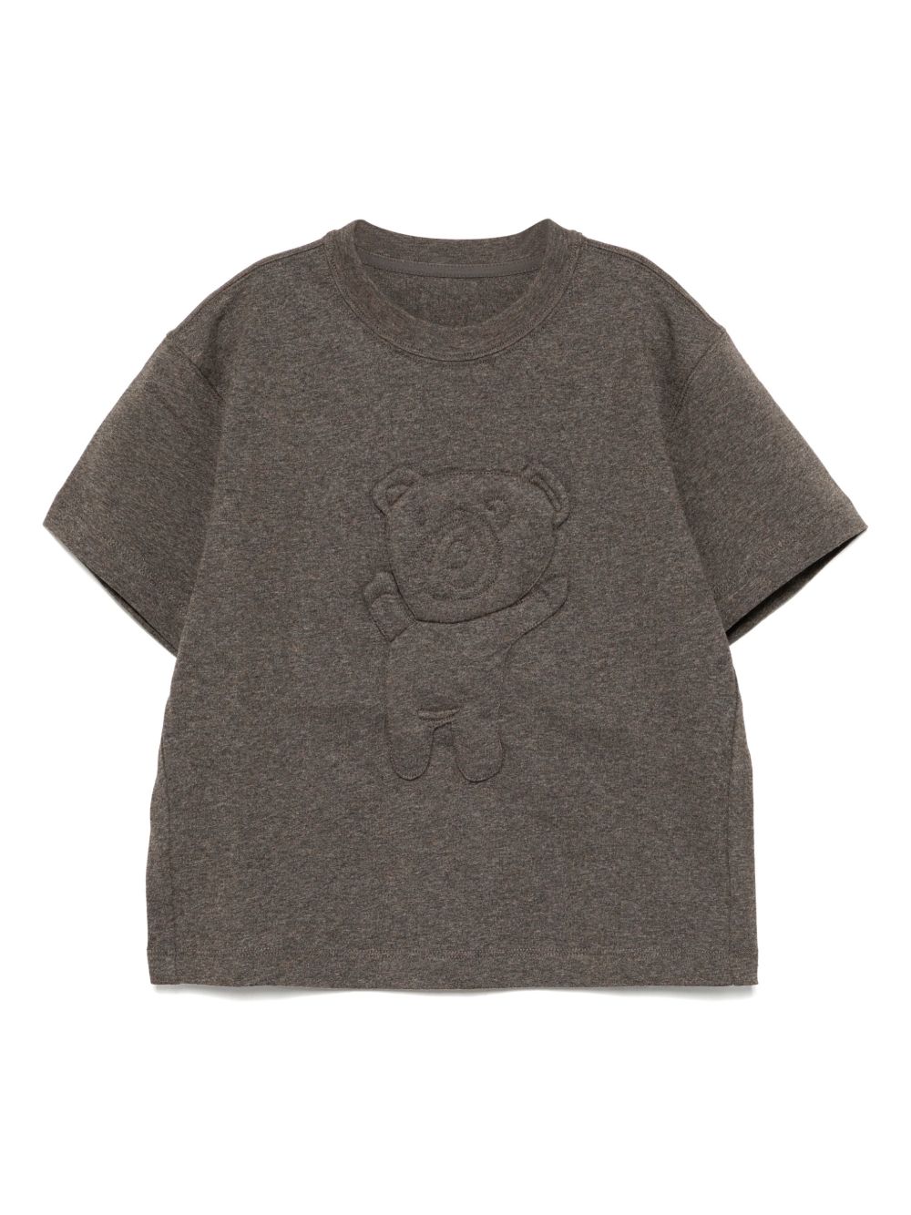 Patchwork T-shirt - Brown