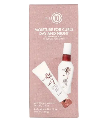 Set per capelli It's A 10 Moisture For Curls Day And Night h/mask/59.+h/bal
