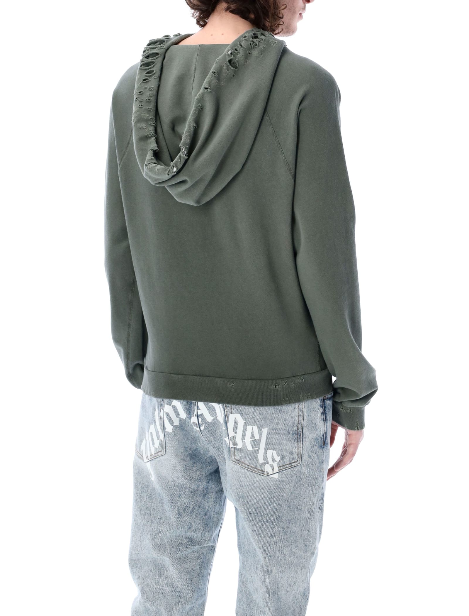 Gd Pa Bear Ripped Slim Hoodie