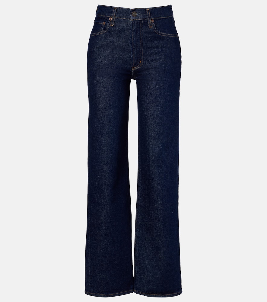 Harper mid-rise straight jeans
