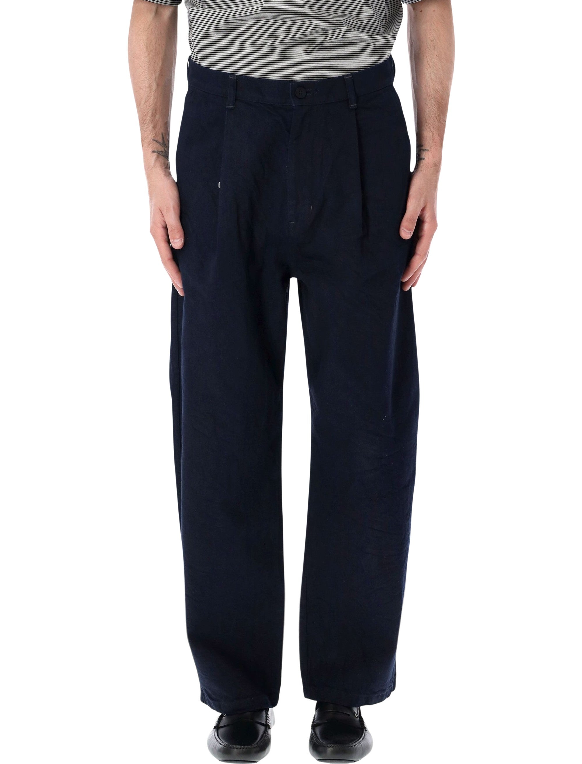 Relaxed Fit Tapered Pants