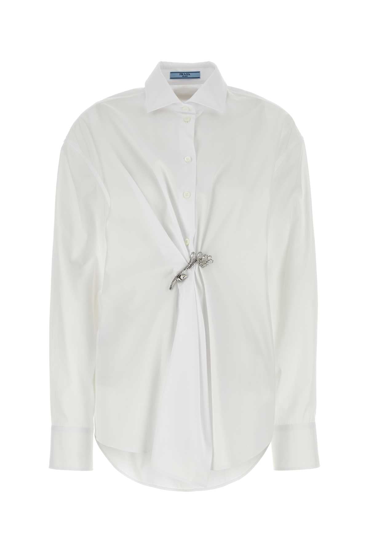 Poplin Shirt — White