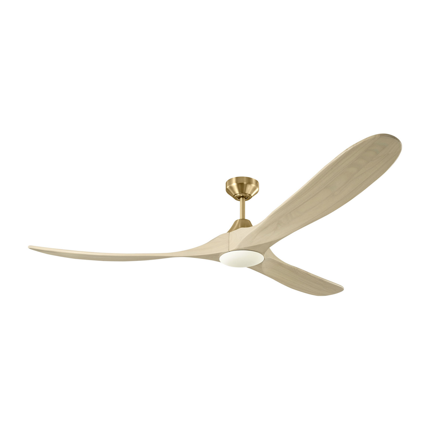 Burnished Brass 70" Ceiling Fan from the Maverick Smart 70 LED Collection
