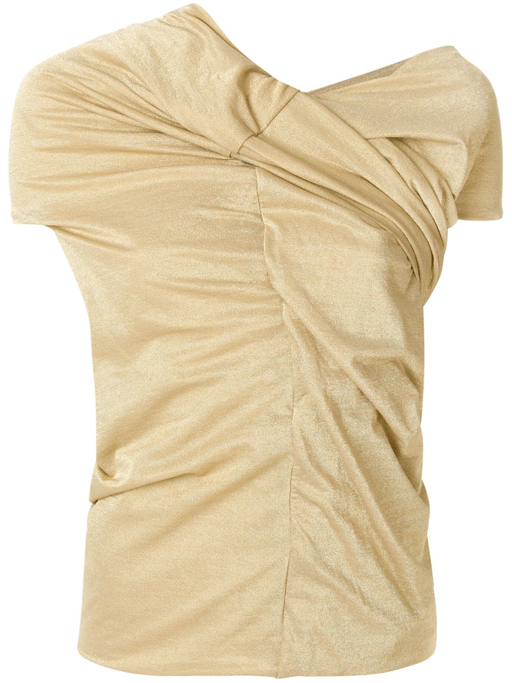 2009 gathered top - Metallic