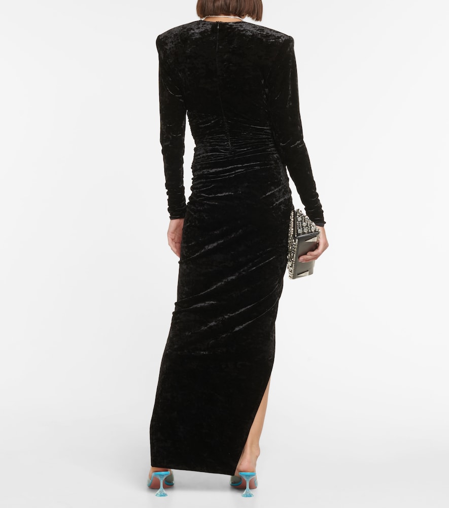 Velvet gown