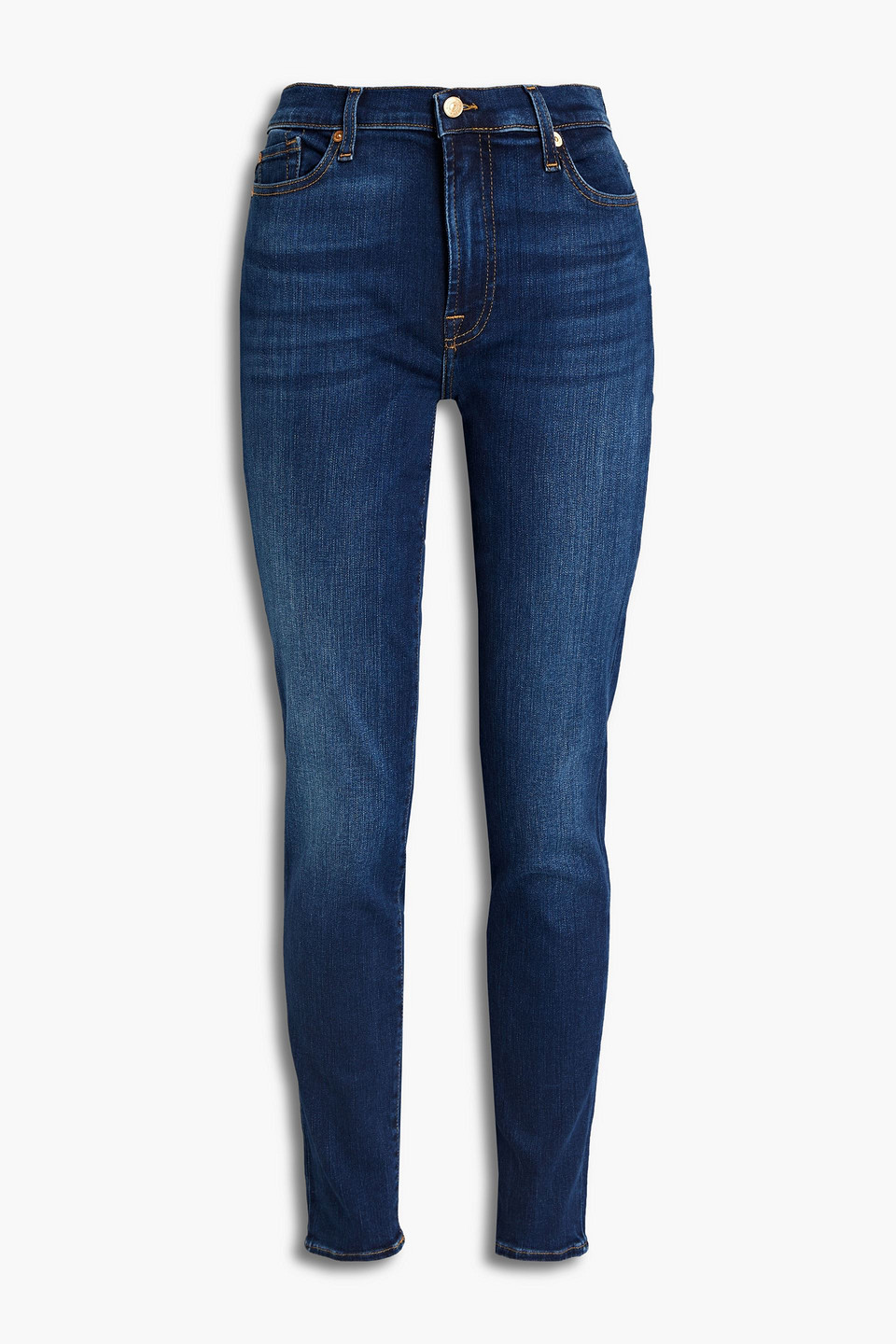 Mid-rise skinny jeans - Blue - 24